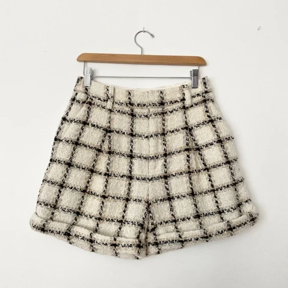 Anine bing Becky tweed shorts - Picture 3 of 6